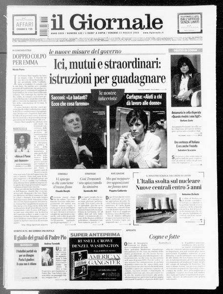 Il giornale : quotidiano del mattino